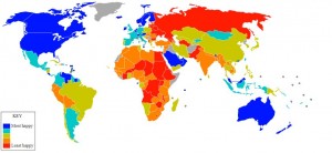 World MAP Happiness