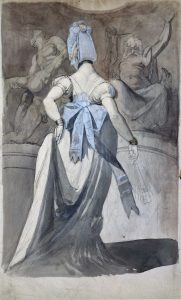 20. Henry Fuseli, A Woman in a Sculpture Gallery, 1798 (2)
